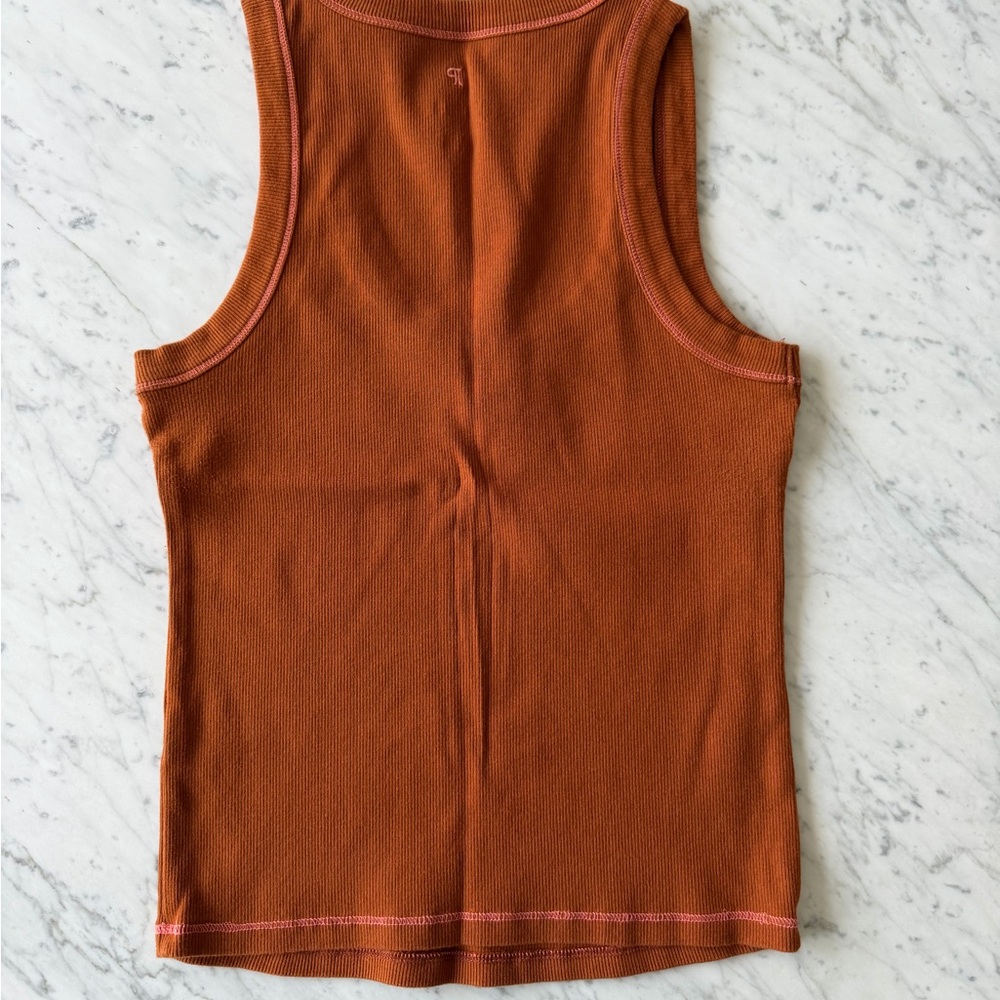 The Sunny Scoop-Neck Tank Top by Pilcro - Blue & Brown Bundle - Size SMALL - Picture 6 of 10